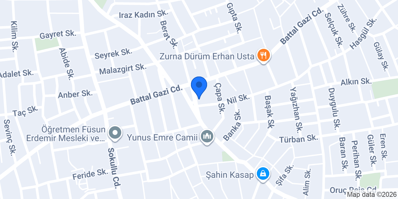 Türk Elektrik - 7/24 Elektrikçi konumu