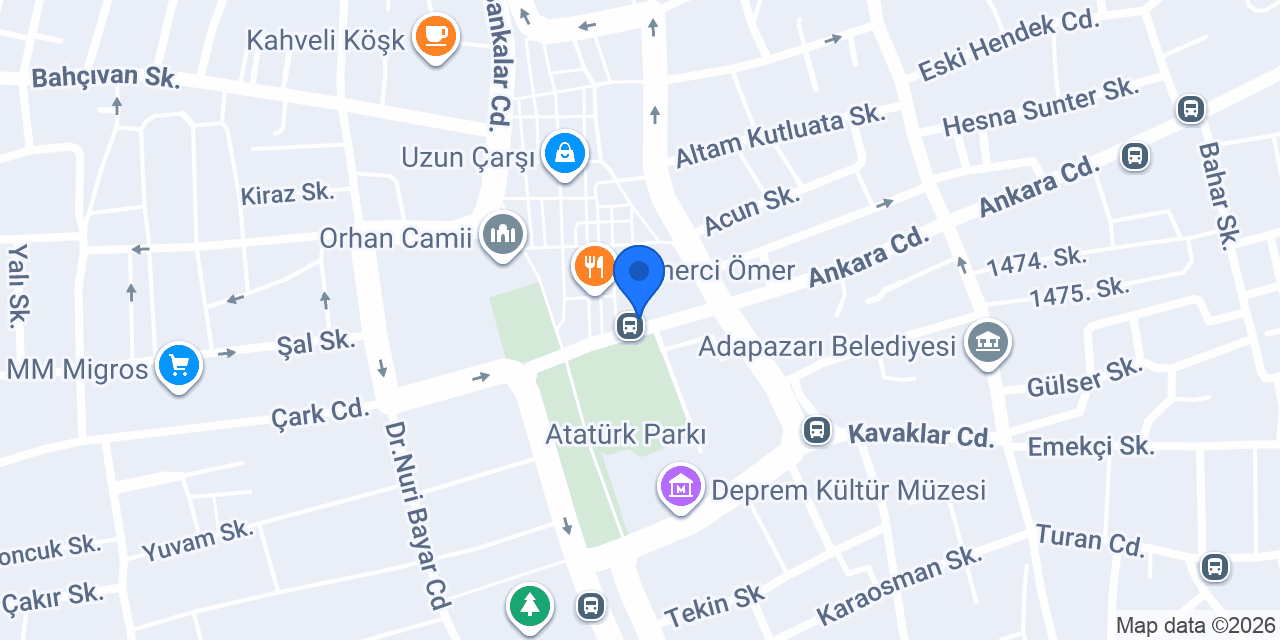 Duygular Funda Düğün Salonu konumu