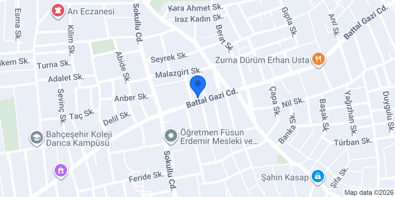 Salkılıç elektrik konumu