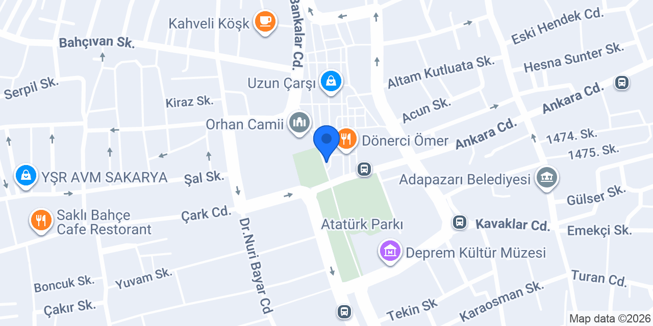 Murat Optik konumu