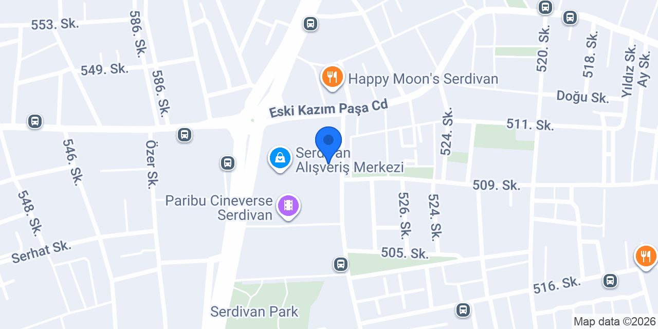 Altınbaş Serdivan AVM konumu