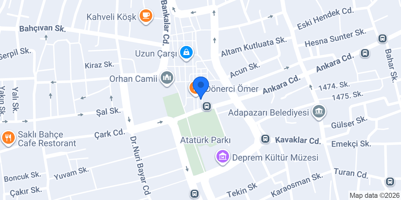 Ergünler Yer Döşemeleri konumu