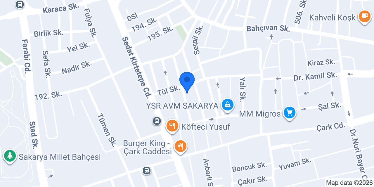 sakarya hediyelik eşya konumu