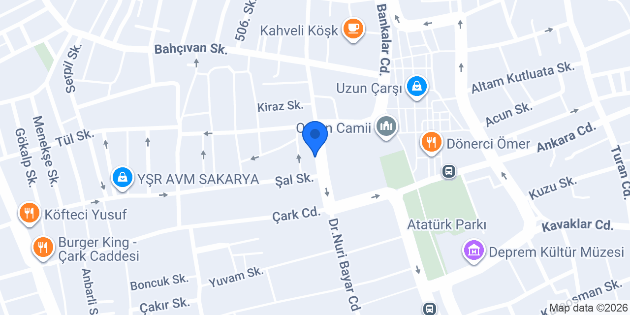 Danyal Turizm konumu
