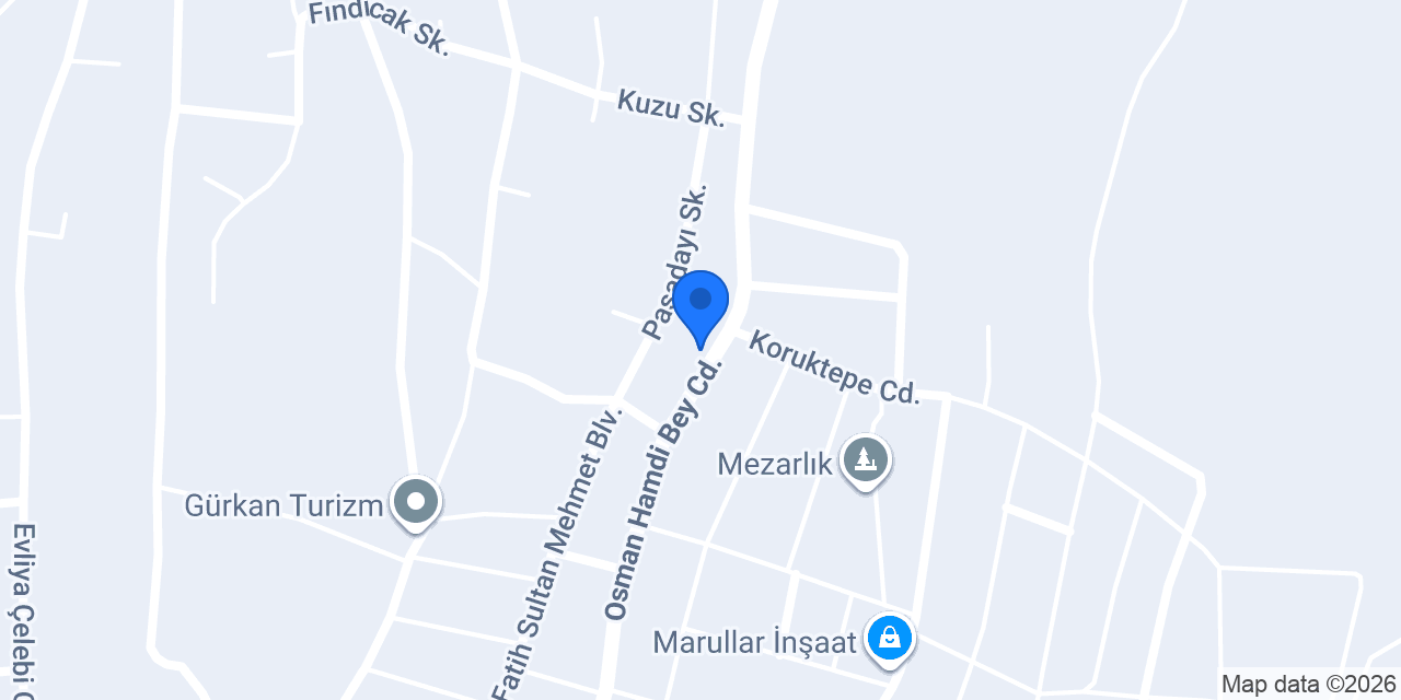 Çavdar Mefruşat konumu