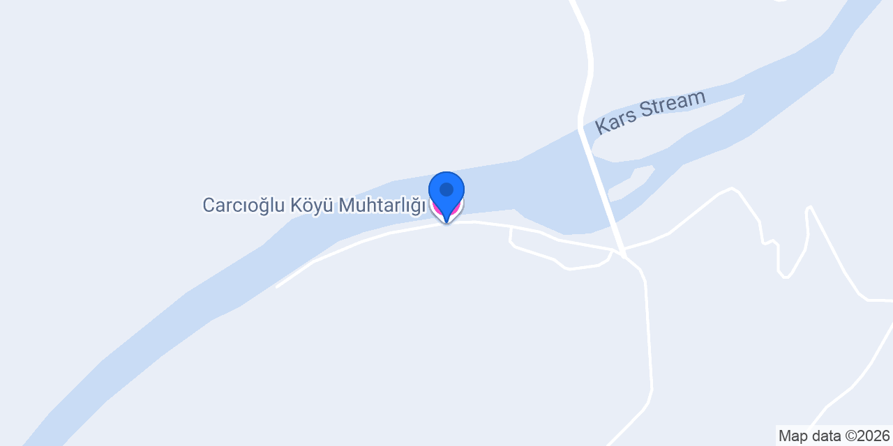 Carcıoğlu Köyü Muhtarlığı konumu