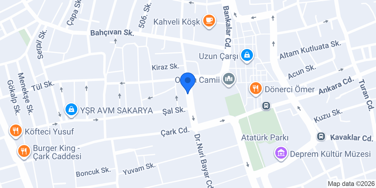 Çubukçu Turizm konumu