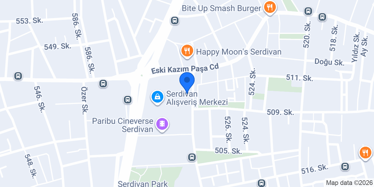 Sakarya Özel Eğitim konumu