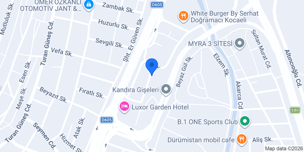 Davet Park konumu