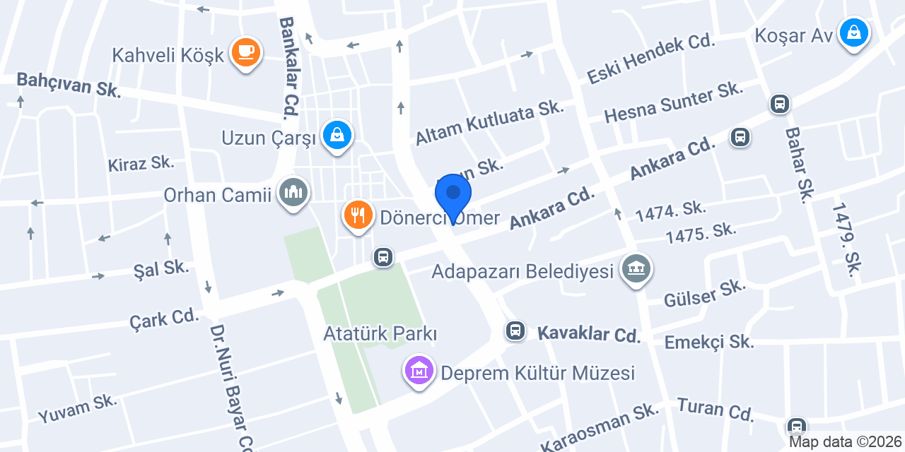 Akbank konumu
