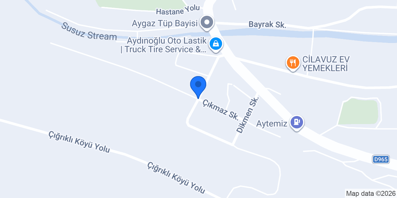 Hacoğlu ticaret Bedir önk cilavuz konumu