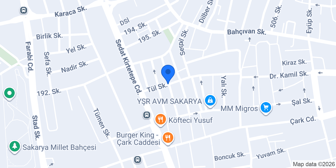 Beytuş Hamburger & Pizza konumu