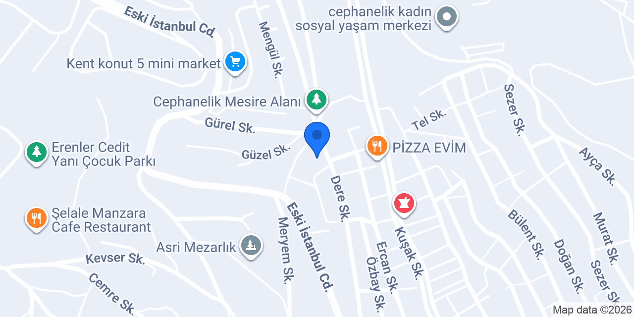 C-M-İ Rent A Car konumu