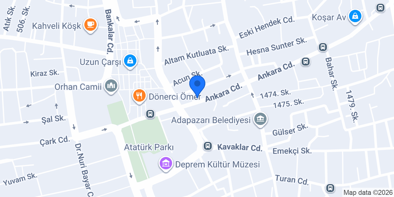 Turkish Bank konumu