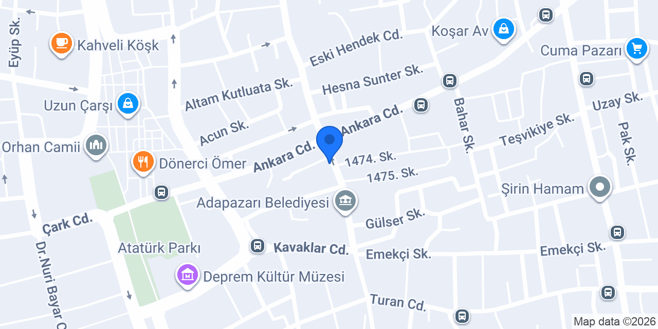 Yalçin Kardeşler Lastikçi konumu