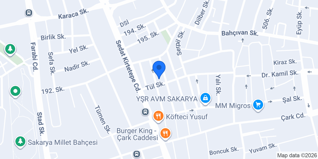 Samet Tosun Men Street konumu