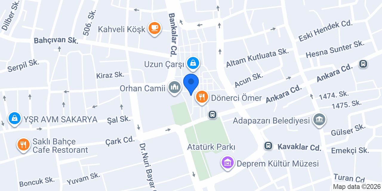 İnci Kuyumcu konumu