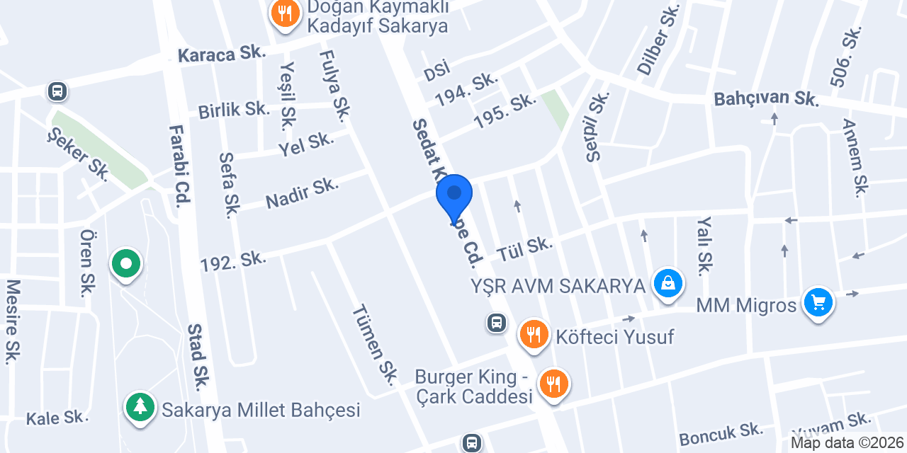 Terapist Özlem Aktaş konumu