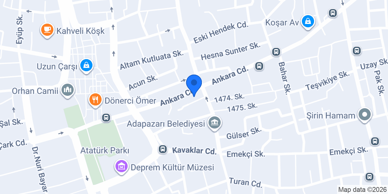 Çetin Erdil Sigorta konumu