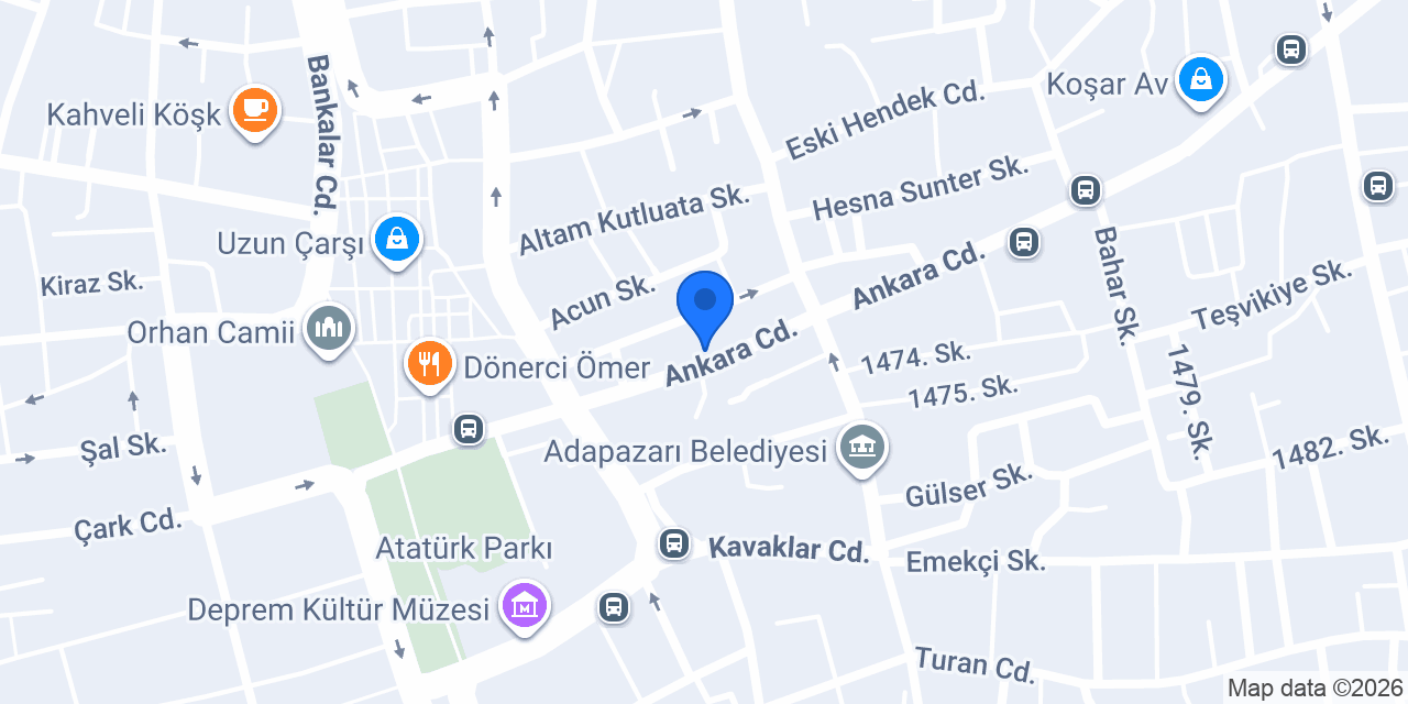 Kader Bayan Kuaförü konumu