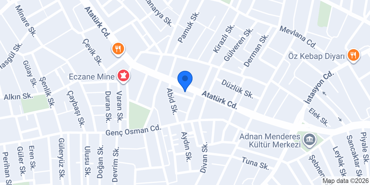 Dürüm durağı konumu