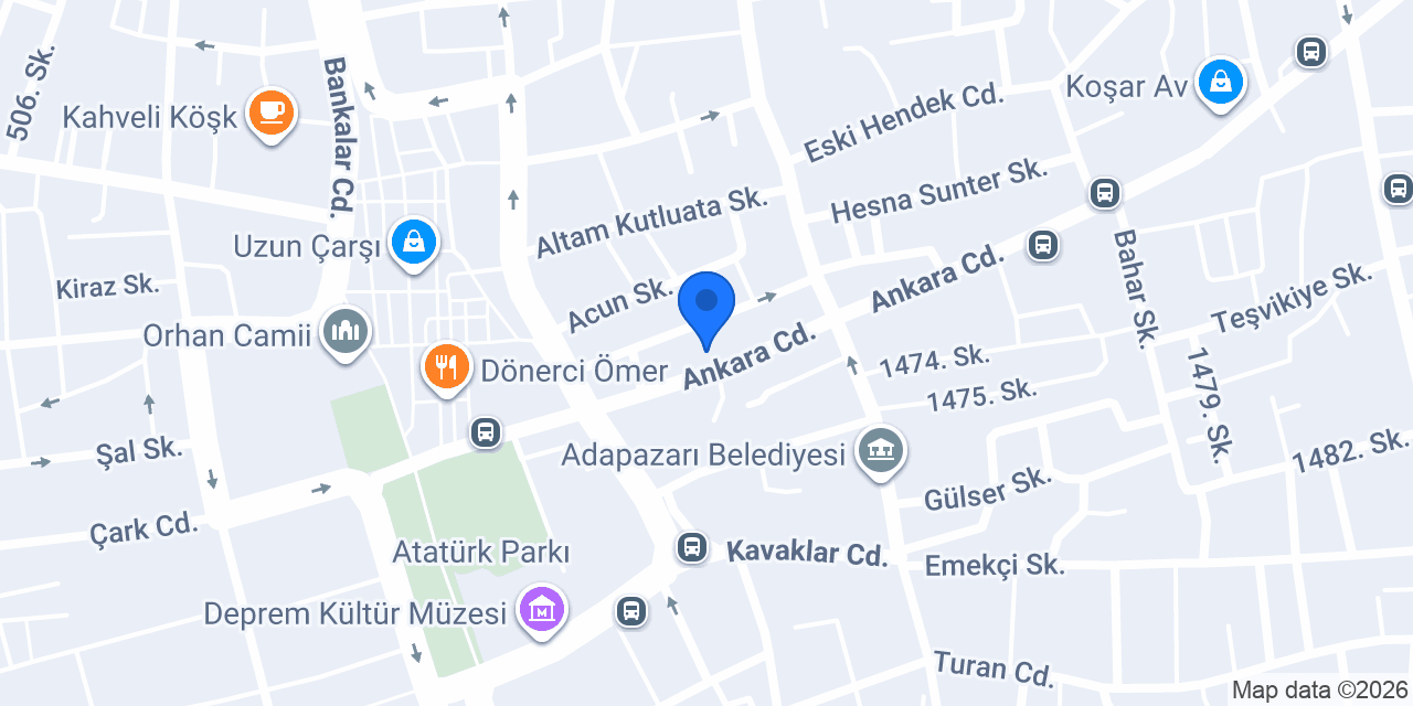 Sakarya Kuru Temizleme / Jet konumu