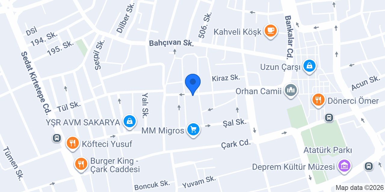 Santral Emlak konumu