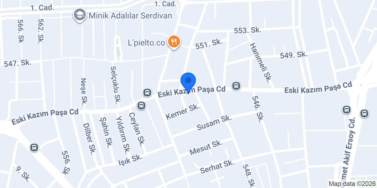 Duru Çiçek Evi konumu