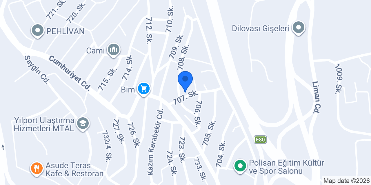 Şehit Can Duyar İlkokulu konumu