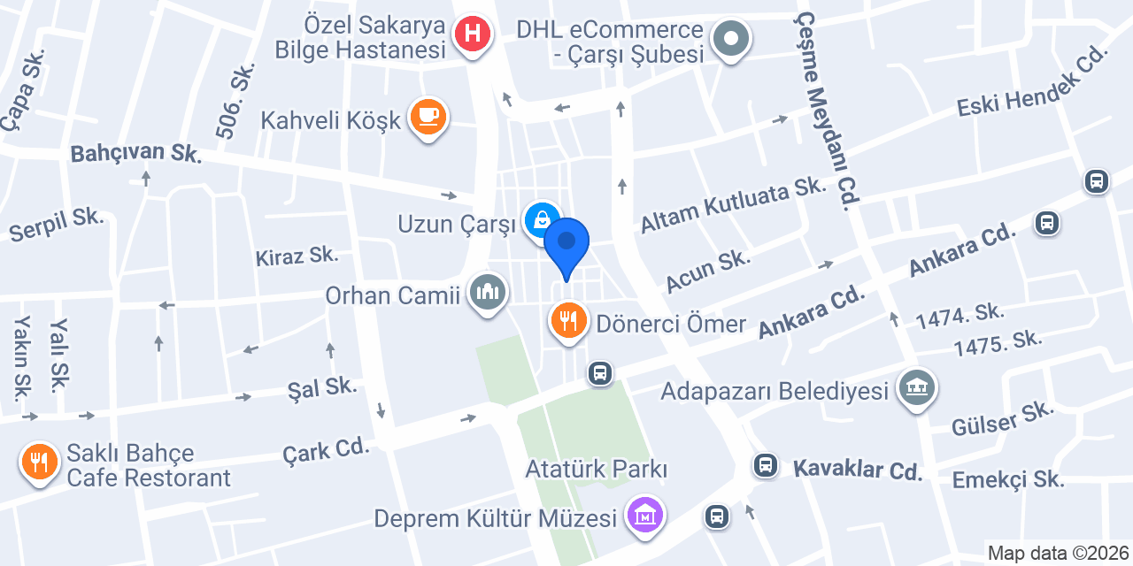 Işıl Kuyumculuk konumu