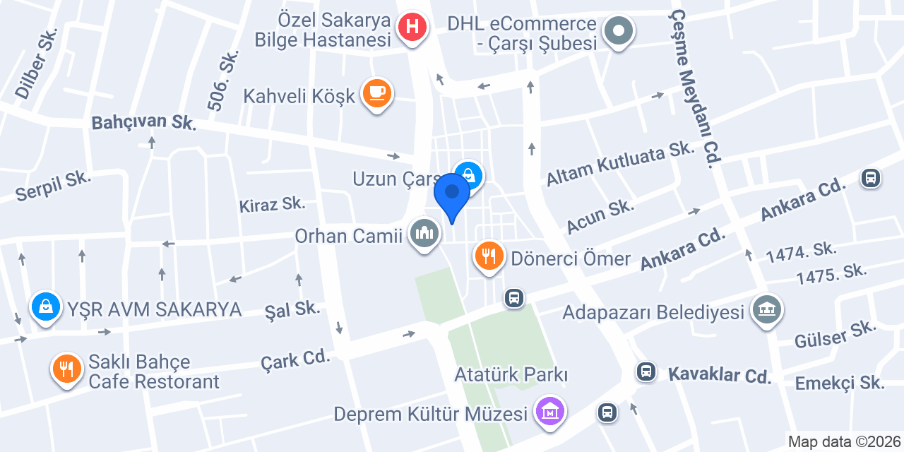 Uzunçarşı Eczanesi konumu