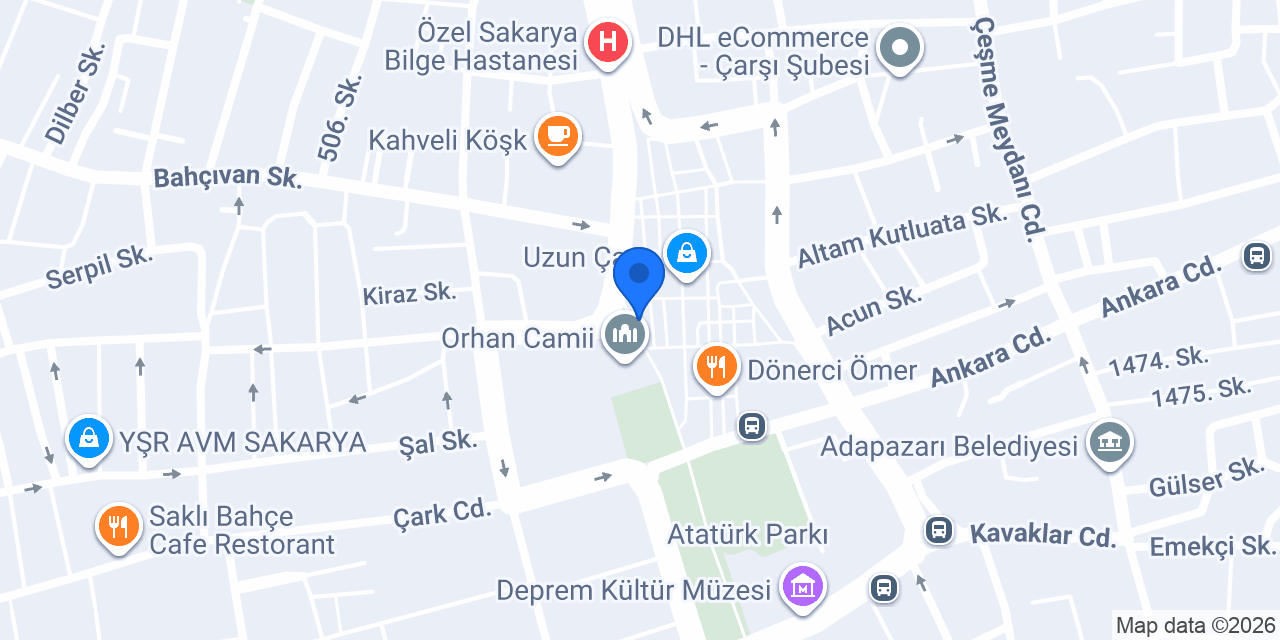 Sakarya Berberler Odası konumu
