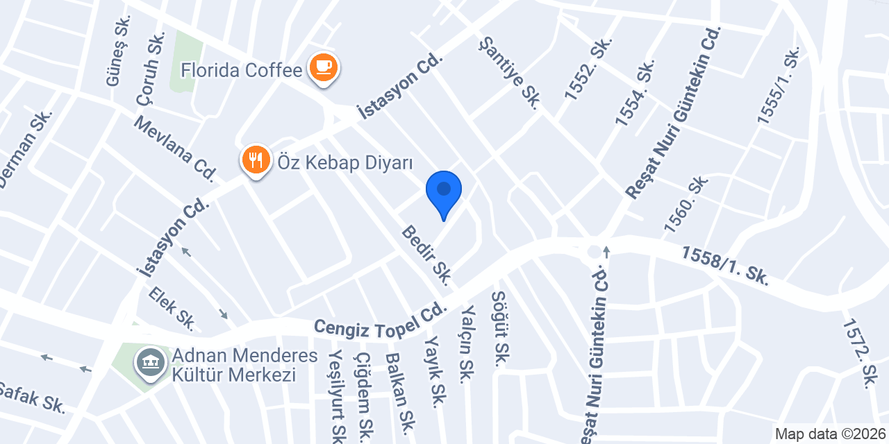 Uğur Usta Dondurma konumu