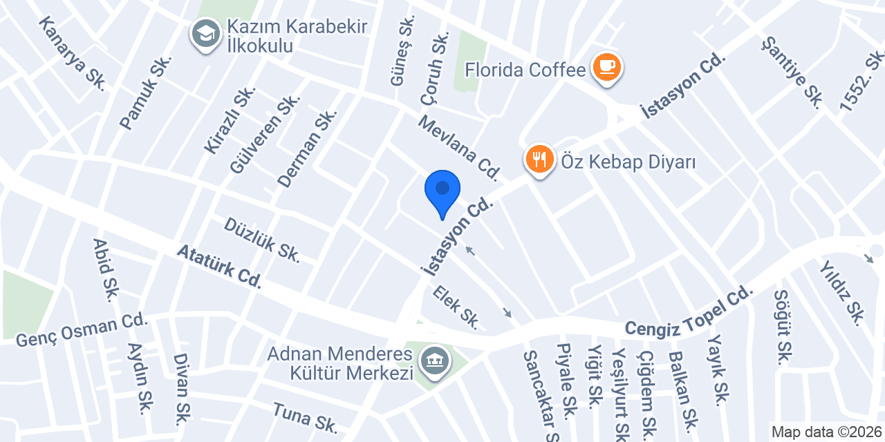 Bargello Darıca konumu
