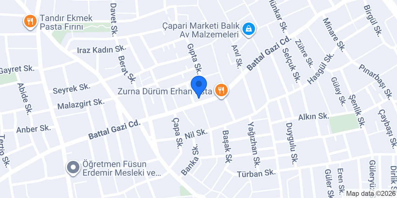 BOZAT HALI & KOLTUK YIKAMA konumu