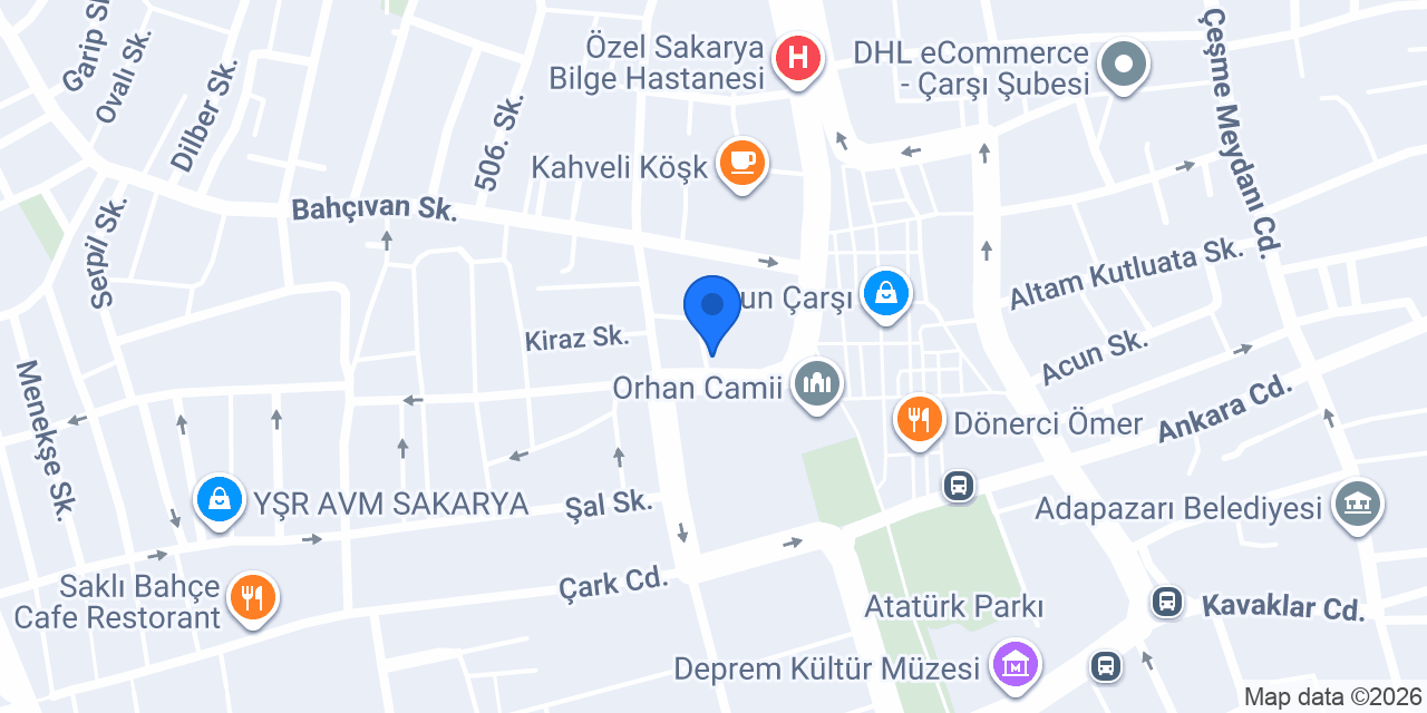 Taha Optik konumu
