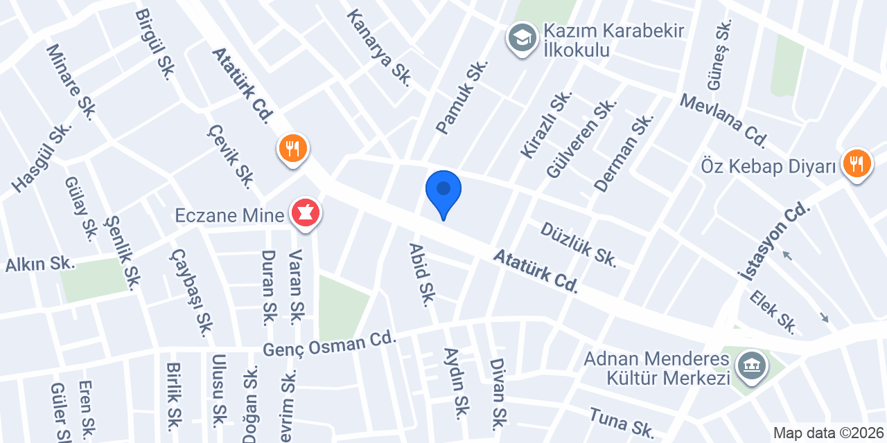 YUVAKUR MOBİLYA konumu