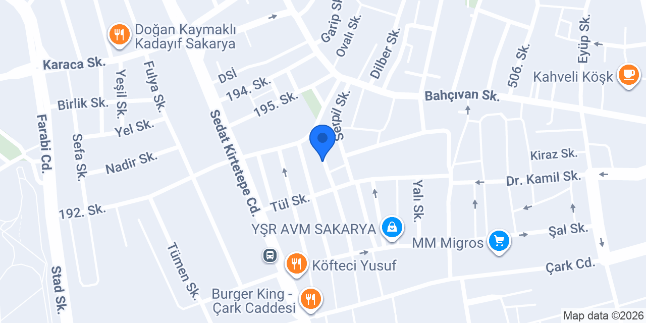 Pestör Haşere İlaçlama konumu