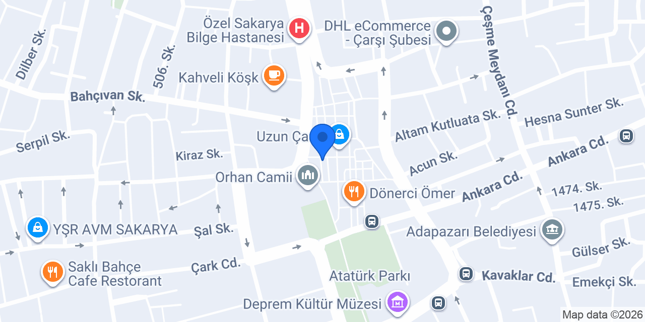 Sakarya Deniz İnşaat konumu