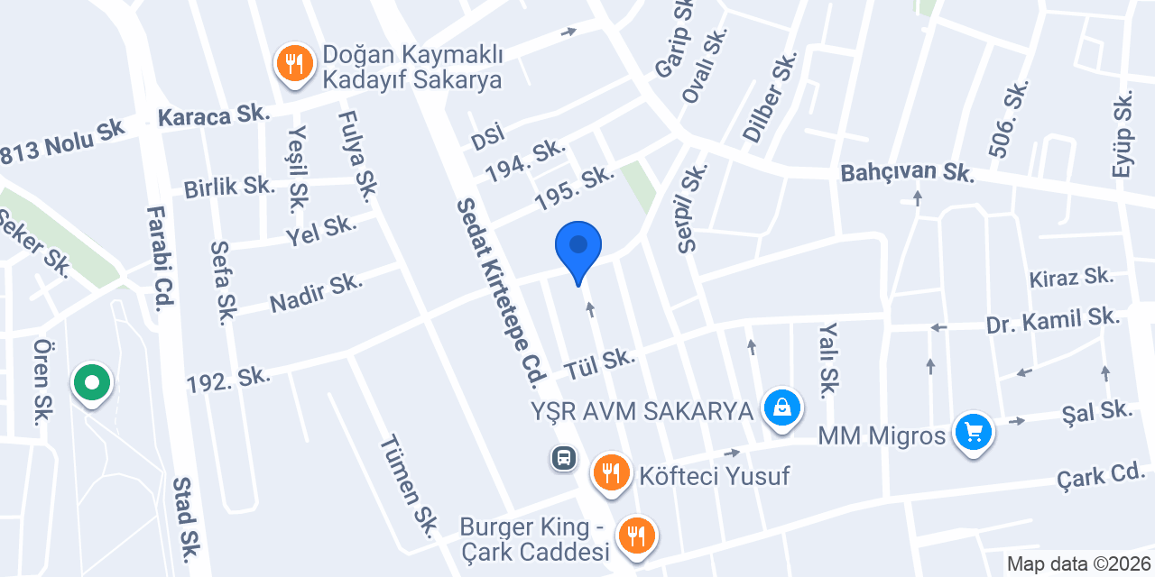 Ti Dizayn Sakarya konumu