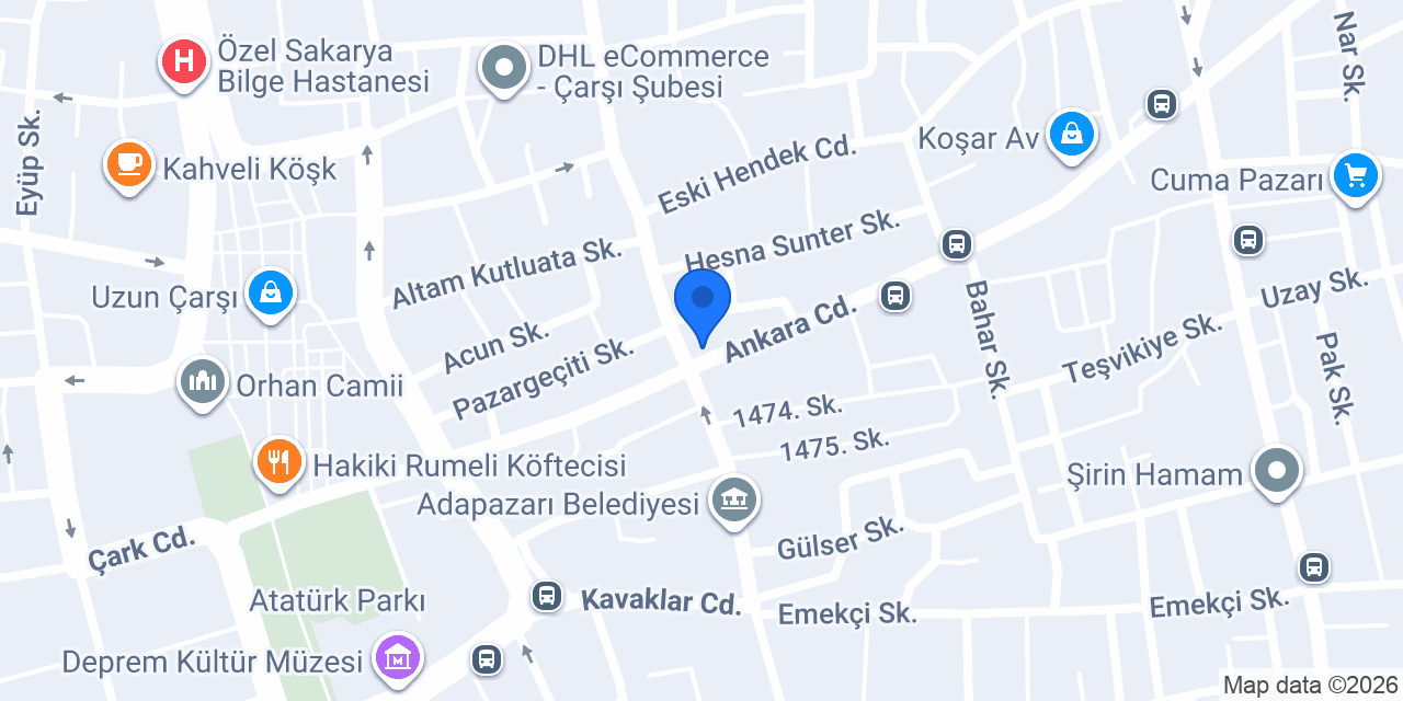 Hilal Aperatif konumu
