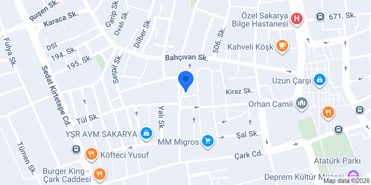 Aslı Mert Hair Studio konumu