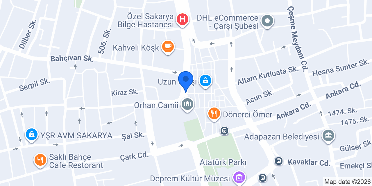Kuzu Optik konumu