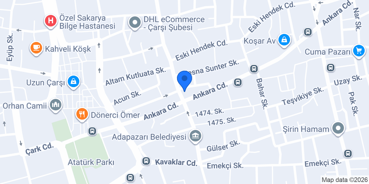 S.O.S TANTUNİ konumu