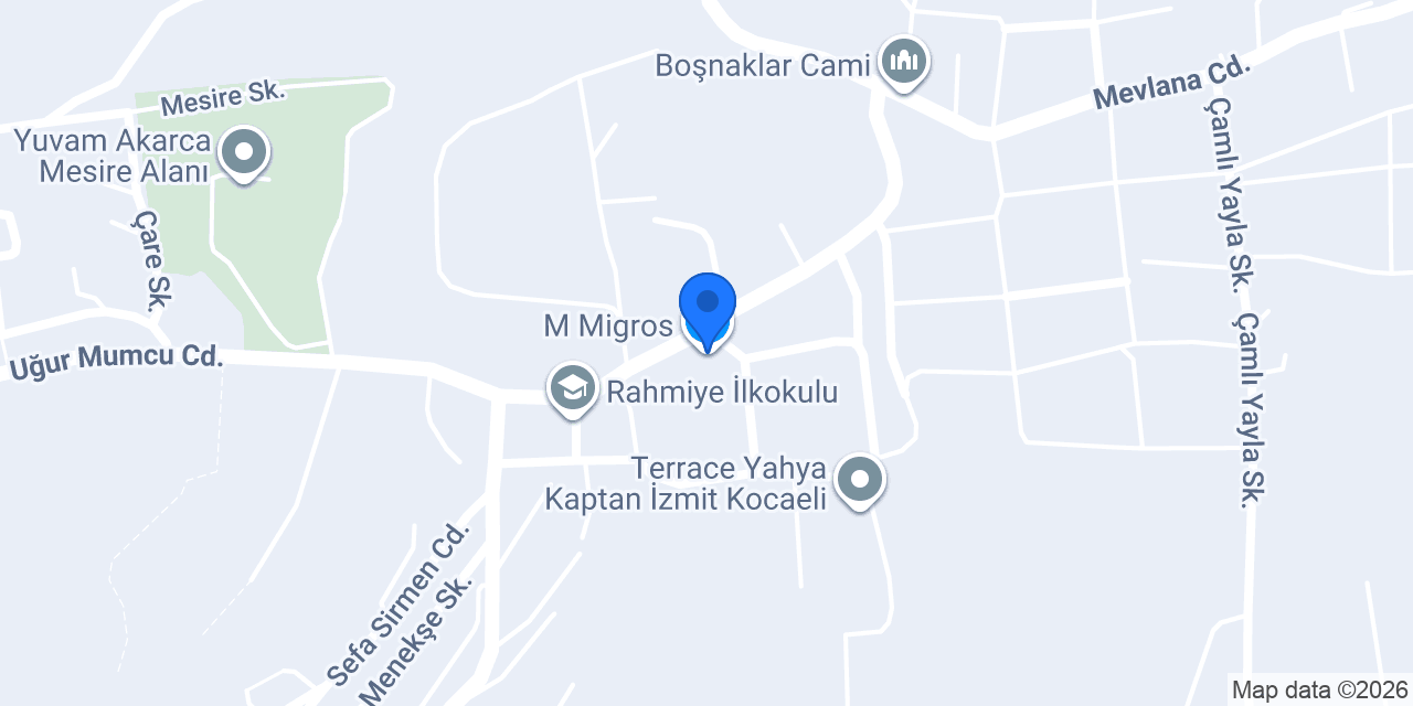 M Migros konumu