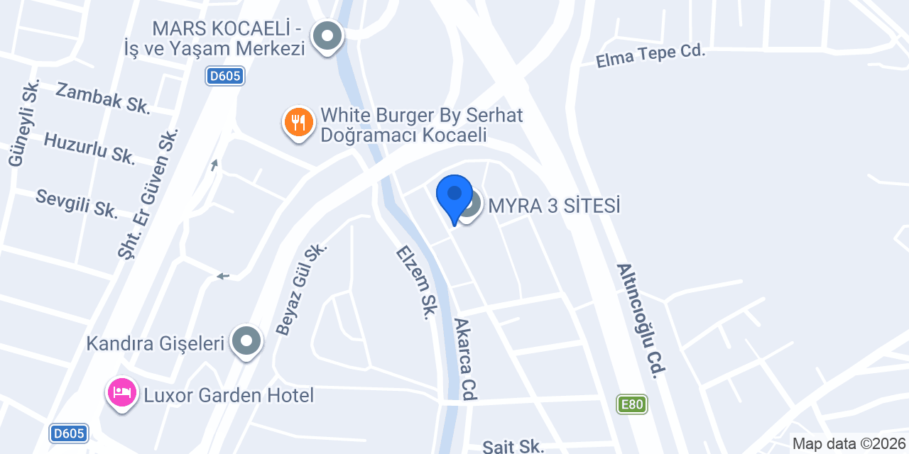 Özel Tuanam Anaokulu konumu