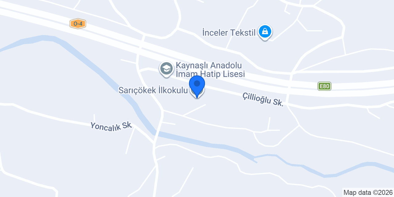 Sarıçökek İlkokulu konumu
