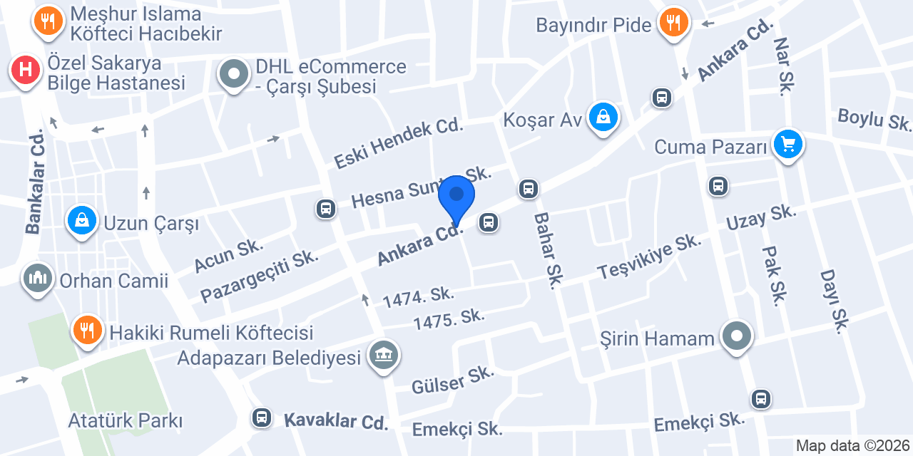 Çetinkaya Pardesü konumu