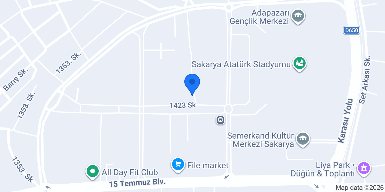 Nisa Sürücü Kursu konumu