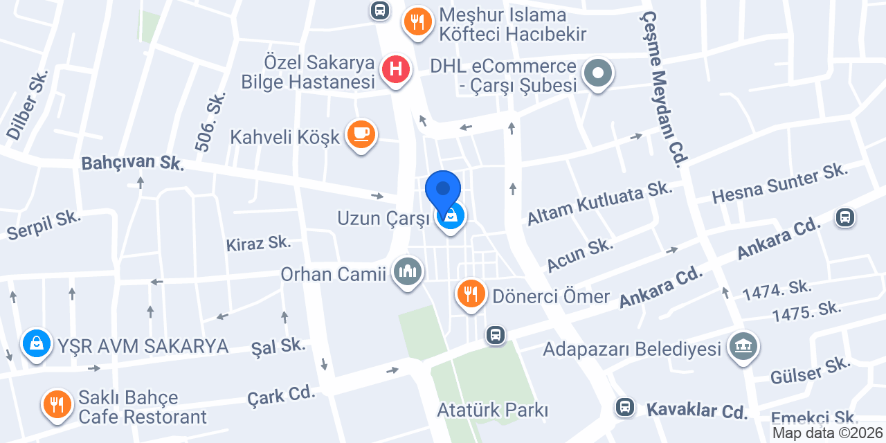 Ada Kuyumculuk konumu
